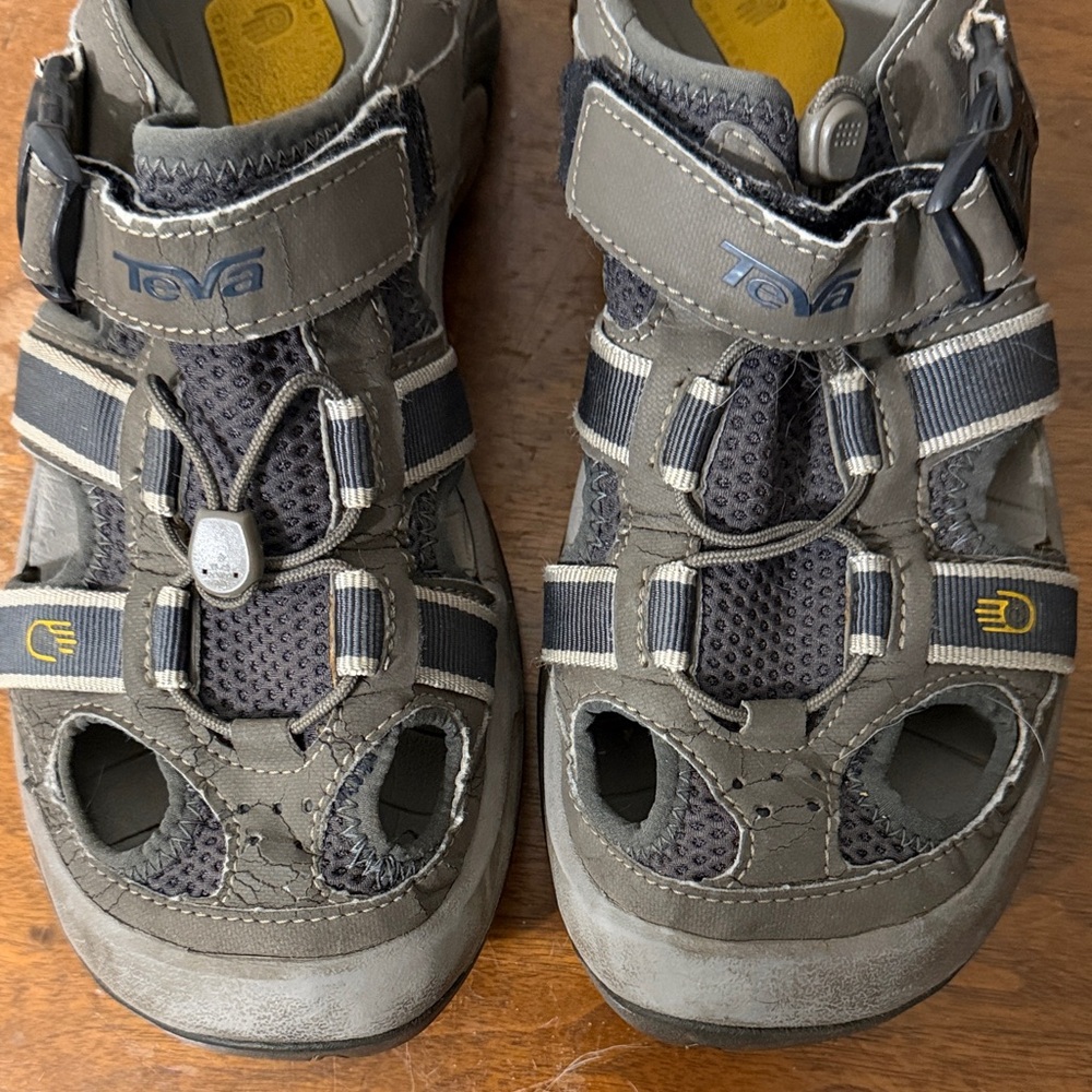 Teva Charcoal Adventure Sandals - Picture 3 of 7